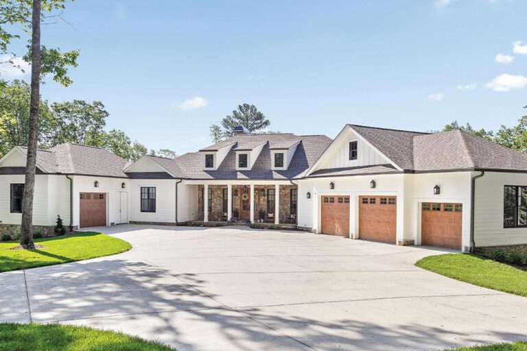 custom home exterior